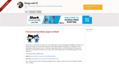 Desktop Screenshot of designwithpc.com
